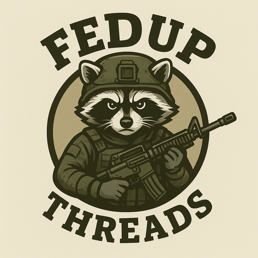 FedUp Threads Logo Sticker