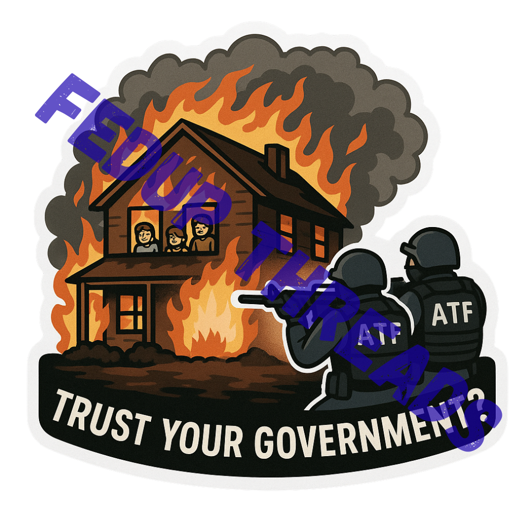 Trust Your Govt Sticker