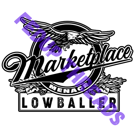 Marketplace Menace Sticker